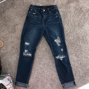 abercrombie & fitch mom jeans